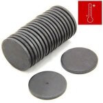Magnet expert lot de 20 aimants circulaires isotropiques en ferrite y10 force 06 kg 30 x 3 mm