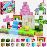 Magnetic building cubes 100 pi�ces jeu de construction de blocs magn�tiques type minecraft pour enfants ...