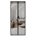 Magntique moustiquaire portemoustiquaire porte fenetre aimante magnetiquerideaux toile insect ecranconvient ...