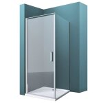 Mai & mai cabine de douche 80x80 porte auto - levante paroi de douche verre de 8mm easy clean rav36 - ...