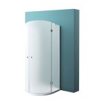 Mai & mai cabine de douche 90x90 avec deux portes paroi de douche verre opaque satiné de 8mm easy clean ... Mai & mai cabine de douche 90x90 avec deux portes paroi de douche verre opaque satiné de 8mm easy clean ...