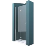 Mai & mai paroi de douche en niche 100x190cm pare douche transparent porte pivotante pliante avec rev�tement ...