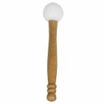 Maillet en caoutchouc baguette pour bol chantant en cristal manche en bois manche en bois de son professionnel ... Maillet en caoutchouc baguette pour bol chantant en cristal manche en bois manche en bois de son professionnel ...