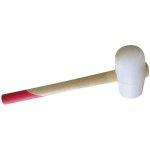 Maillet de carreleur caoutchouc blanc