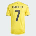 Maillot al nassr ronaldo n�7 homme 2025 / 26 jaune ( riyadh ) - - yellow