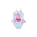 Maillot de bain fille peppa pig une pi�ce multicolore avec jupe 2 ans