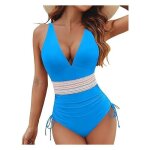 Maillot de bain une pi�ce - lunnte - gainant ventre plat - push - up amovible - bretelles r�glables