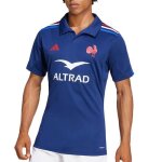 Maillot performance �quipe de france bleu adidas rugby domicile
