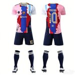 Maillot de foot enfant - ensemble foot enfan messi 10 �dition sp�ciale - maillot + short + chaussettes ...