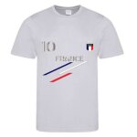 Maillot de foot enfant - npz - style france - respirant - unisexe - 100% polyester