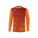 Maillot de gardien de but enfant erima pro - orange fluo / bordeaux - 12 ans