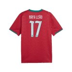 Maillot portugal domicile rafael le�o n�17 homme 2026 rouge - coupe du monde - - red