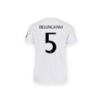 Maillot real madrid domicile bellingham n�5 homme 2025 / 26 blanc - - white