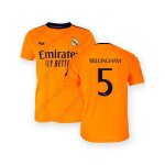 Maillot real madrid ext�rieur bellingham homme 2024 / 25 replica - - orange