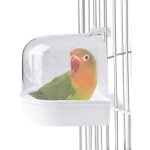 Maison de bain pour cage à oiseaux : bain doiseaux multifonction à suspendre baignoire pour oiseaux abreuvoir ... Maison de bain pour cage à oiseaux : bain doiseaux multifonction à suspendre baignoire pour oiseaux abreuvoir ...