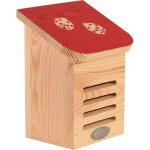Maison  insectes en bois pochoir coccinelles