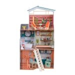 Kidkraft - maison de poupées marlow en bois avec 14 accessoires inclus son et lumière Kidkraft - maison de poupées marlow en bois avec 14 accessoires inclus son et lumière