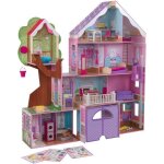 Kidkraft - maison de poupes treehouse retreat en bois avec accessoires son et lumire