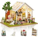 Maison de poup�e miniature cuteefun diy - kit en bois � construire cadeau cr�atif