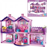 Maison de poupe - woopie - barbie - 120 pices - couleurs vives - 385 cm de hauteur