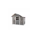 Maisonnette en bois - exit toys - loft 150 - gris - bois de c�dre - toit �tanche
