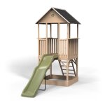 Maisonnette en bois pour enfants panorama 500 - exit toys