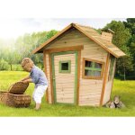 Maisonnette en bois fsc axi alice pour enfants maison de jeux pour lextérieur / jardin marron & vert Maisonnette en bois fsc axi alice pour enfants maison de jeux pour lextérieur / jardin marron & vert