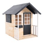 Maisonnette en bois fsc jacinthes tp toys - l. 135 x l. 120 x h. 139 cm pour enfants 18 mois +