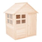Maisonnette cabane enfant bouton dor cottage en bois fsc�