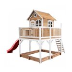 Maisonnette liam avec bac à sable & toboggan rouge - axi - enfant - bois - multicolore - 255x377x291cm ... Maisonnette liam avec bac à sable & toboggan rouge - axi - enfant - bois - multicolore - 255x377x291cm ...