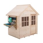 Maisonnette refuge + cuisine exterieure tp toys 147 x 90 x 146 cm
