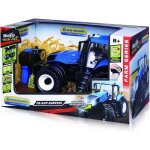 Tracteur v�hicule rc - maisto tech r / c - new holland t8. 435 - �chelle 1:16 - couleur bleu - 24 ghz ...