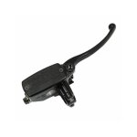 Maitre cylindre de frein avant universel avec filetage retro diam 10mm noir droit - p2r -