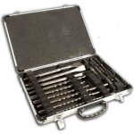 Makita coffret 17 pièces: forêts + burins sds plus Makita coffret 17 pièces: forêts + burins sds plus