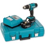 Makita perceuse percussion dhp453rfe 2x18v li