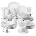 Malacasa assiette série elisa 50pcs service complet de table porcelaine la vaisselle plus légère et plus ... Malacasa assiette série elisa 50pcs service complet de table porcelaine la vaisselle plus légère et plus ...