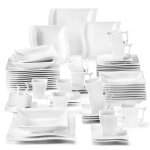 Malacasa assiette série flora 60pcs service complet de table set de vaisselle - 12 assiette plate / creuse ... Malacasa assiette série flora 60pcs service complet de table set de vaisselle - 12 assiette plate / creuse ...