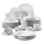 Malacasa srie elisa 60pcs services de table complets porcelaine