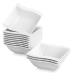 Malacasa srie flora 12pcs service bol crales soupe porcelaine petit djeuner 14 * 145 * 55cm cramique ...