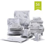 Malacasa s�rie flora 56 pcs service de table porcelaine marbreservices complets