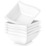 Malacasa s�rie flora 6pcs service bol c�r�ales soupe porcelaine petit d�jeuner 14 * 145 * 55cm c�ramique ...
