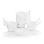Malacasa série ramekin 12pcs bol à sauce ramequin moule à soufflé crème brulée muffin porcelaine 3. 75 ... Malacasa série ramekin 12pcs bol à sauce ramequin moule à soufflé crème brulée muffin porcelaine 3. 75 ...