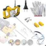 Malaxeur �lectrique 2600 w malaxeur beton 220v melangeur beton avec 6 vitesses betonniere �lectrique ...