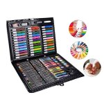 Malette de coloriage - zgeer - 150pcs - aquarelle - crayons de couleur - idal pour enfants et adultes ...