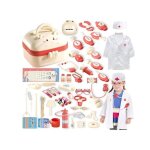 Malette docteur enfant 3 ans58pièces kit docteur jouet avec dentiste jeux de rôle malette medecin anniversaire ... Malette docteur enfant 3 ans58pièces kit docteur jouet avec dentiste jeux de rôle malette medecin anniversaire ...