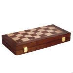 Mallette d�checs en bois - loisirs nouveaux - 42 cm - jeu de r�flexion - 2 joueurs minimum - � partir ...