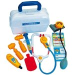 Mallette docteur funny home blue - jouet - mixte - 3 ans et plus