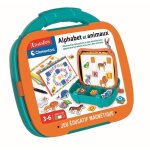 Mallette lettres & animaux magntiques - clementoni - ds 3 ans - multicolore - intrieur