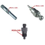Mallette reglage outil moteur mobylette peugeot 102 103 : arrache volant magnetique 20x100 + bloque piston ...