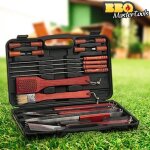 Mallette ustensiles barbecue - bbq master tools - 18 pi�ces